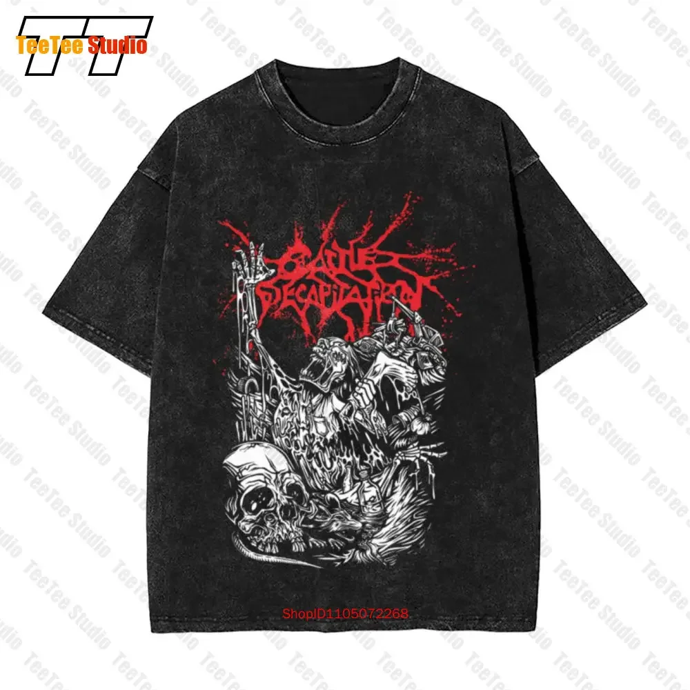 Cattle Decapitation Alone At The Landfill Men'S Vintage  T-Shirt HRQB