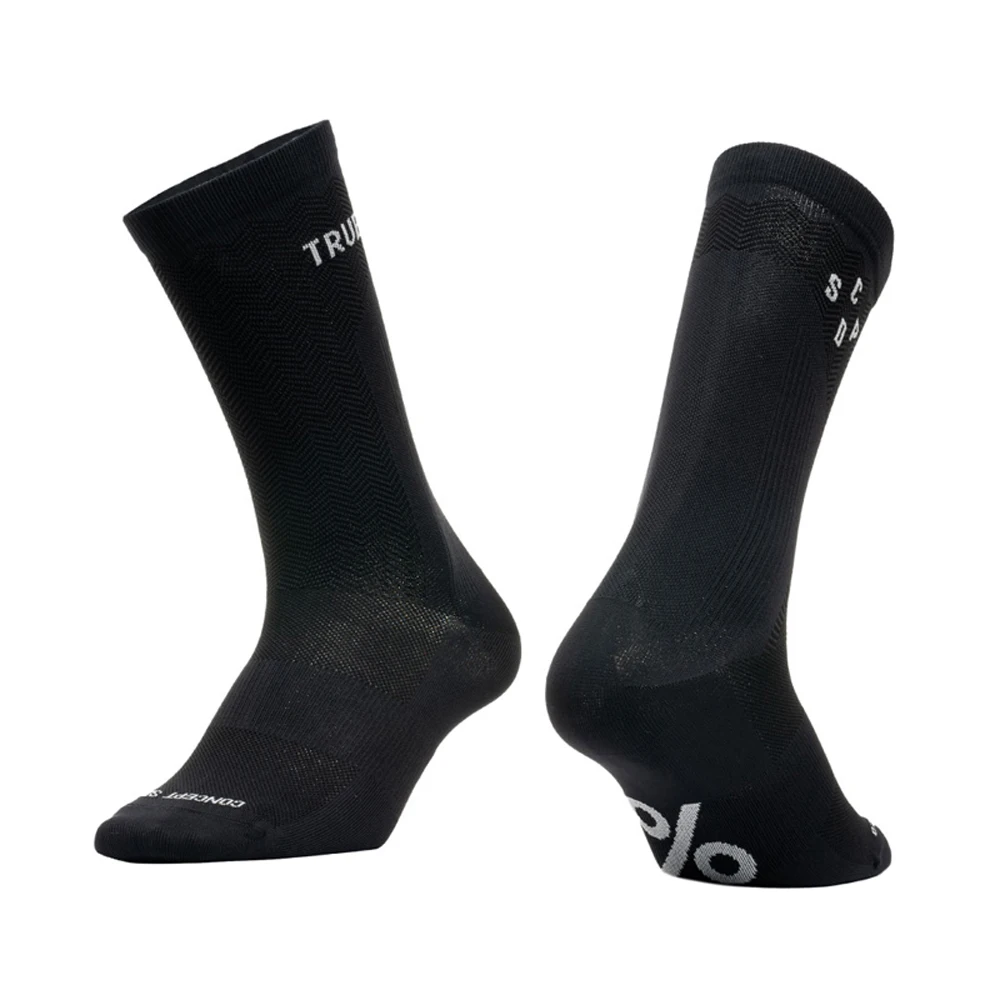 CSPD Cycling Socks Professional Cycling Socks Mid Calf Non Slip Soccer Socks  Badminton Cycling Socks Calcetines Ciclismo