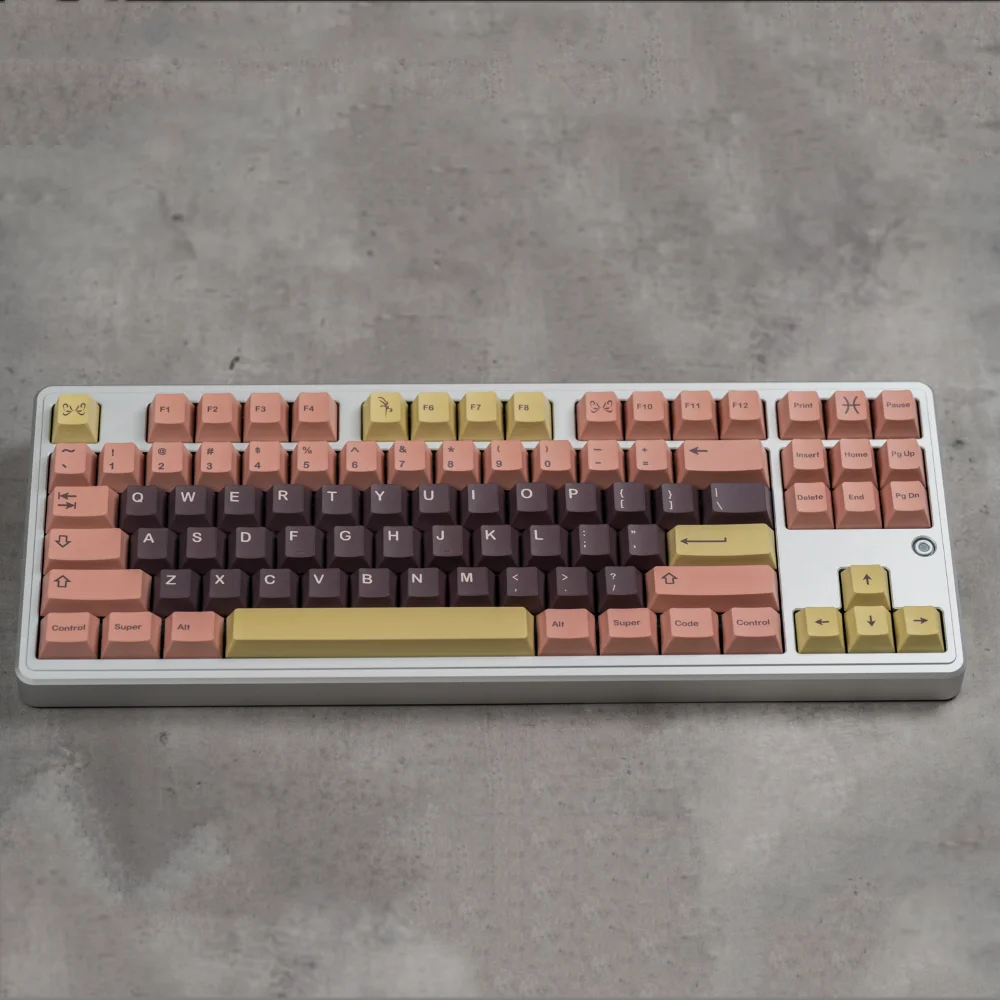 

Pisces theme keycap PBT sublimation customization original high personality key adaptation magnetic axis