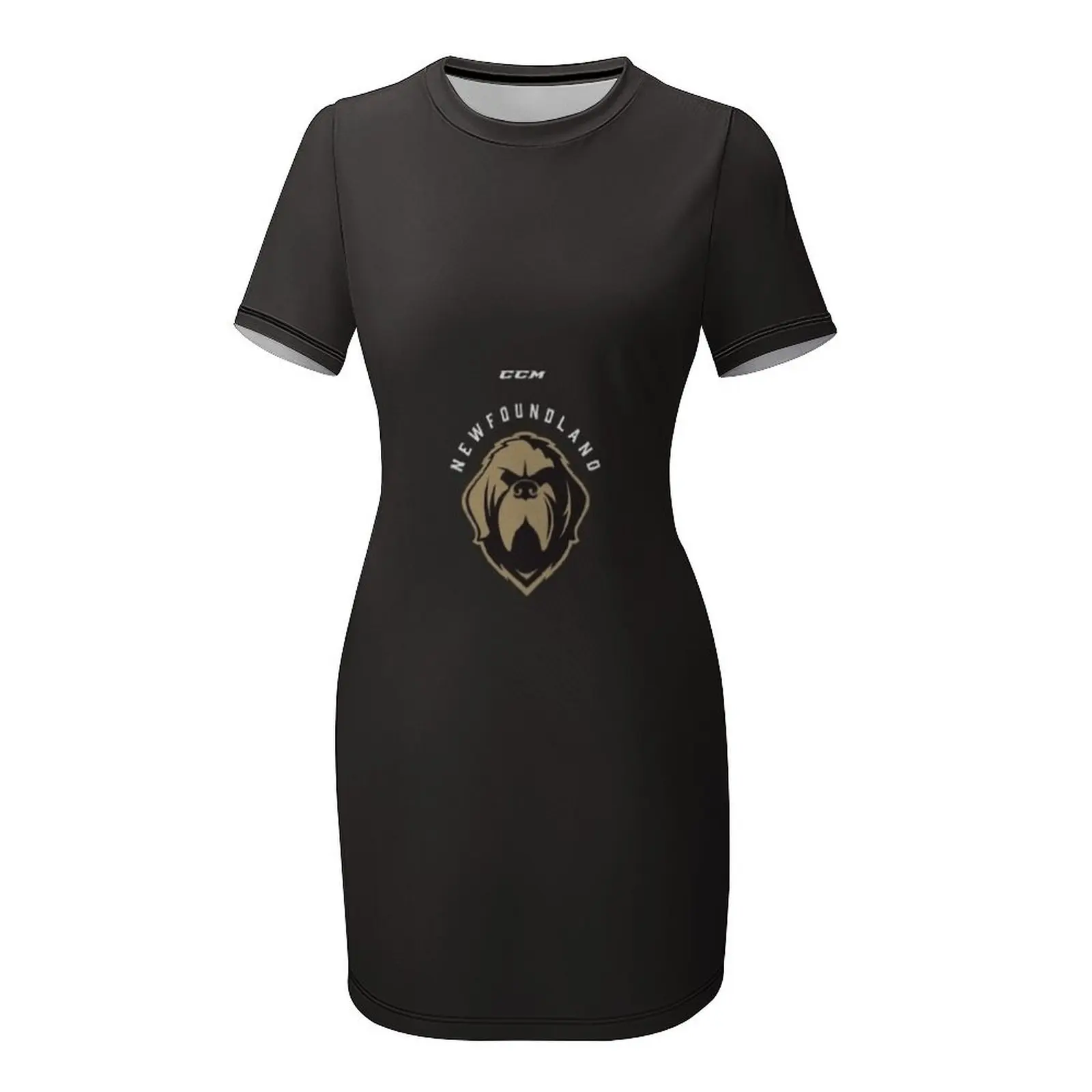 Best Selling - Newfoundland Growlers Merchandise Essential T-Shirt Short Sleeved Dress cocktail dresses dress for women