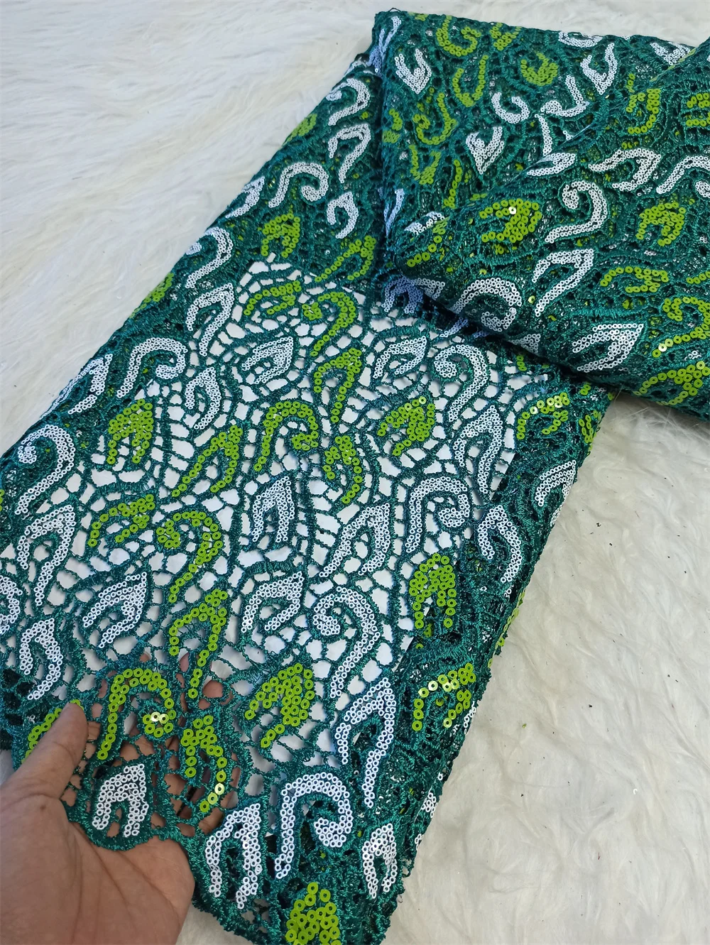 

Water Soluble Lace Fabric,For Sewing,Sequin,African Embroidery By The Meter,Linen,Party Dresses,Tulle,Cotton Fabrics 5 Yards