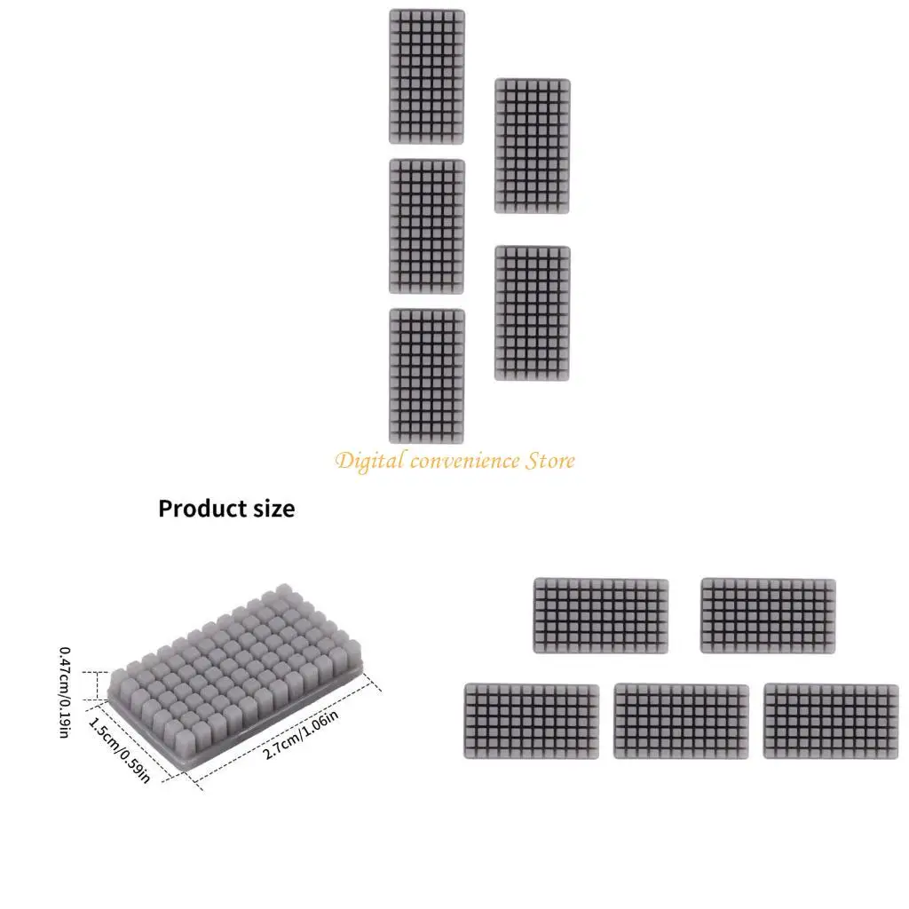 

97QA 5pcs Silicone Brush Nozzle Cleaning Brushes Set for Plus 4 3D Printer