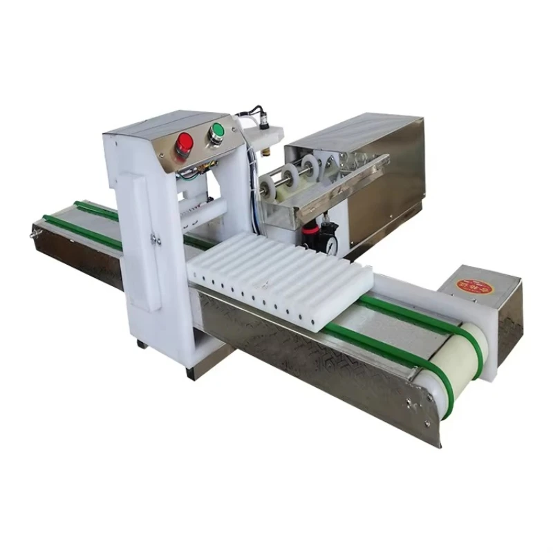 Shish Skewer Making Bbq Kebab Maker Meat Wearing String Machine