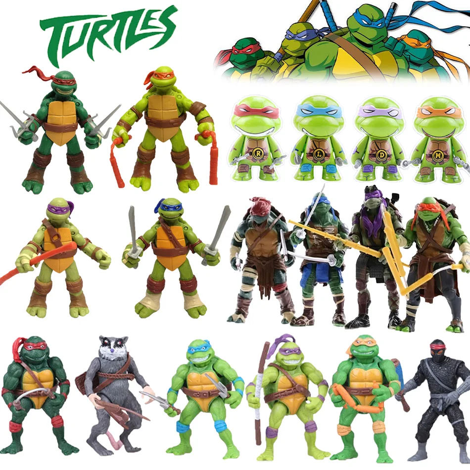 

many sorts of Ninja Turtle Anime Figure Neca TMNT Limited Edition Action Figurine Statue Action Figurine Movable Model Toys Gift