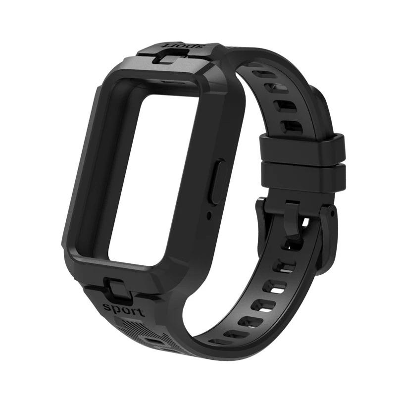 Siliconen band voor Samsung Galaxy Fit 3 Sport Volledige cover Vervangende armband Polsband voor Galaxy Fit 3 Accessoires Correa