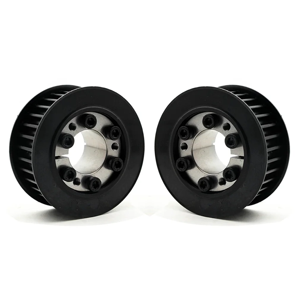 HTD8M 50/60/72T タイミングプーリーキーレスブッシュボア 18/19/20/22/24/25-50 ミリメートル鋼同期ホイール幅 25/30 ミリメートルベルト