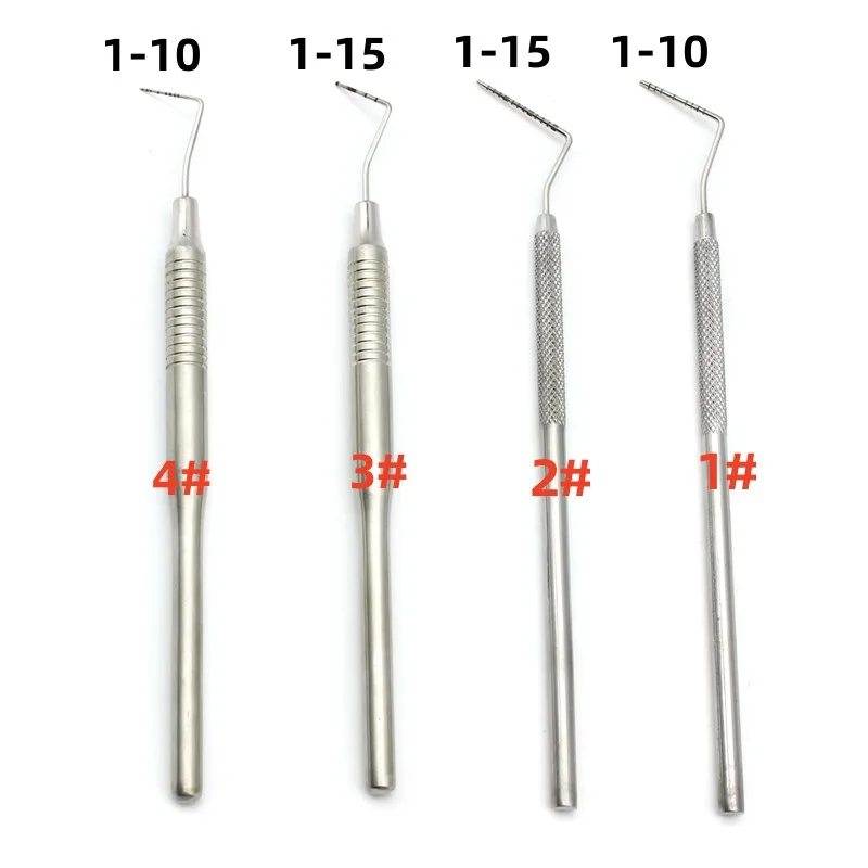 Dental Graduated Periodontal Probe ze stali nierdzewnej Instrument dentystyczny Sprzęt endodontyczny Sonda ze skalą Dental Explorer