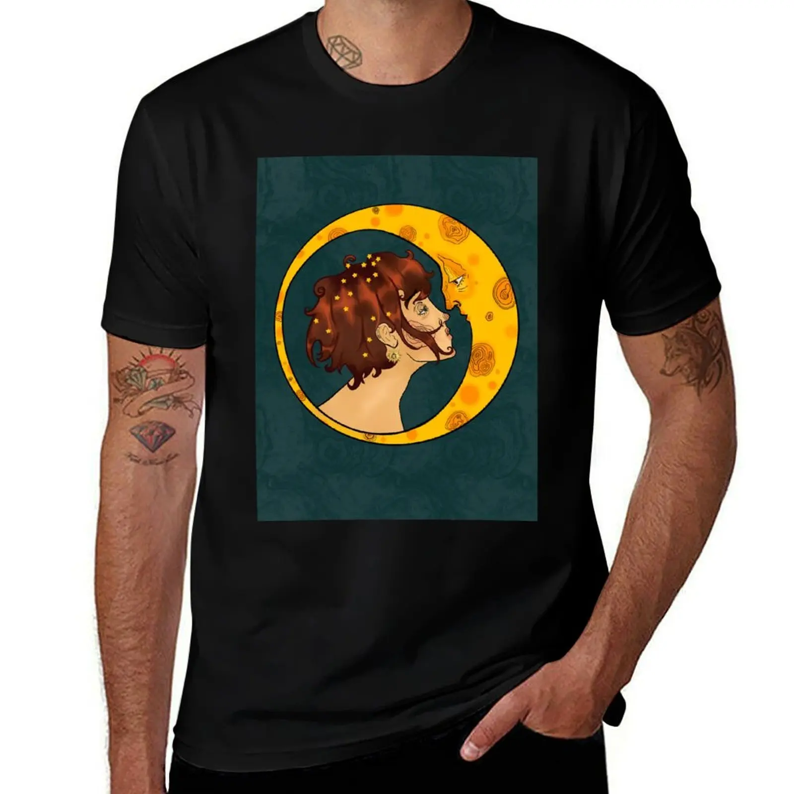 

MoonChild T-Shirt kawaii clothes korean fashion Short sleeve tee basketball graphic tees mens shirts graphic tee