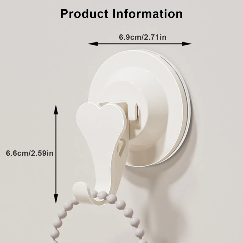 Vacuum Suction Cup Hook Heavy Duty Suction Cup Hook for Hanging Towels Clothes