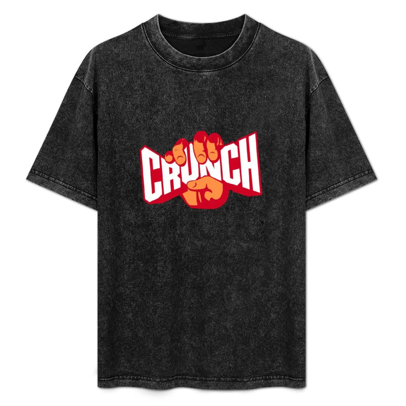 

the crunch merchandise T-Shirt Basic Simple Casual Short Sleeve Tee