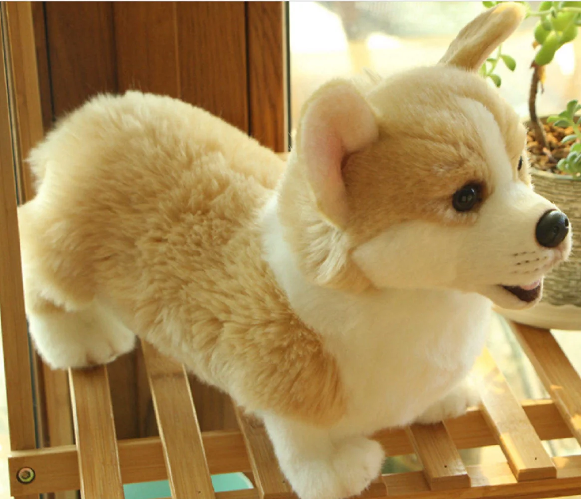 

cute plush simulation dog toy high quality real life dog about 21cm 3033