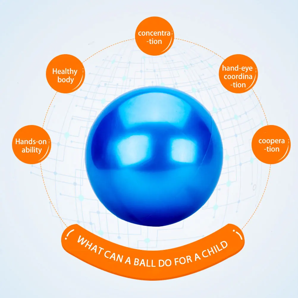 5pcs Pvc Shimmer Ball Kids Catching Throwing Training For Outdoor Indoor Playground Sports Activity Bounce Play Ball