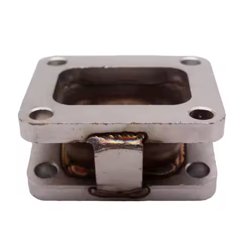 T3 to T4 Stainless Flange Turbo Charger Exhaust Conversion Adapter