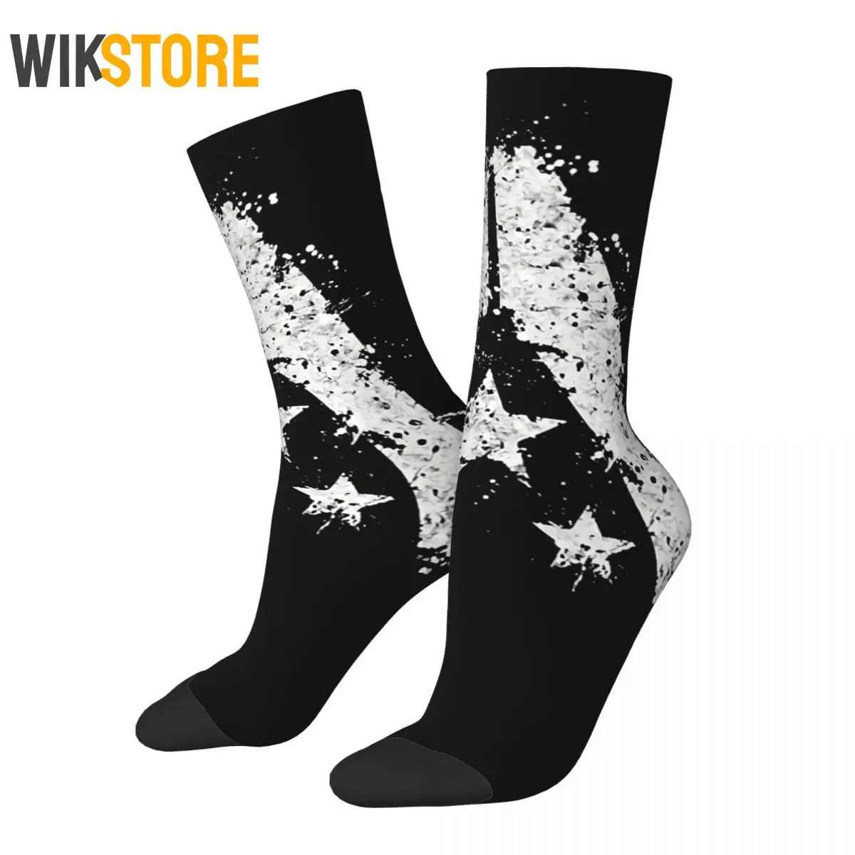 

Funny Crazy Sock for Men Women Male Alliance Many Lands Hip Hop Harajuku Mass Effect Game Boys Crew Sock Non-Slip Running Socks