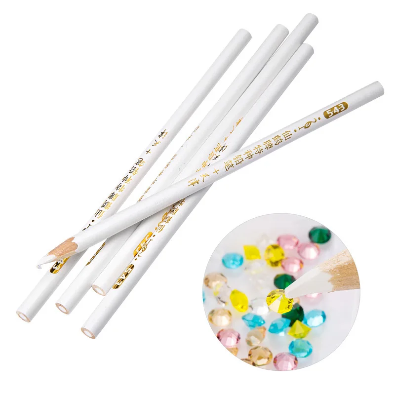 Perceuse à points pour Nail Art, 1 pièce, Crayon bricolage, stylo de peinture à points, outil de manucure auto-adhésif strass gemmes, perçage, cueillette