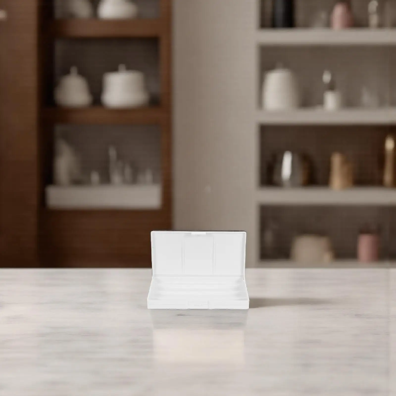 صندوق لوحة ألوان مائية فارغ من الشبكة، صينية صبغات بلاستيكية متعددة الأقسام لمستلزمات الطلاء المحمولة بزيت الأكريليك الغواش #1