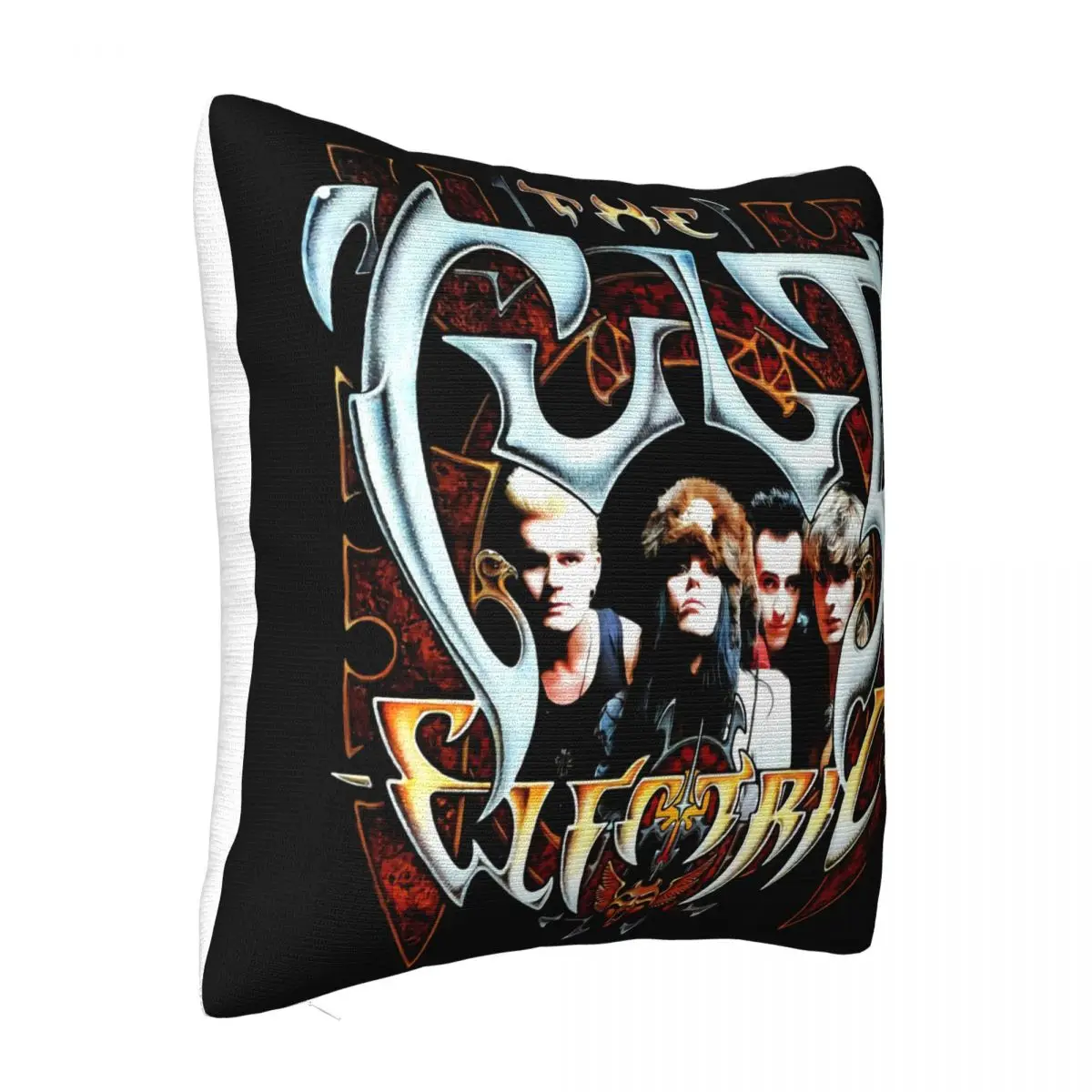 The Cult Electric 1987 Album Cover Warmer Women Men Summer Style Better Beautiful Halloween Pillow Case