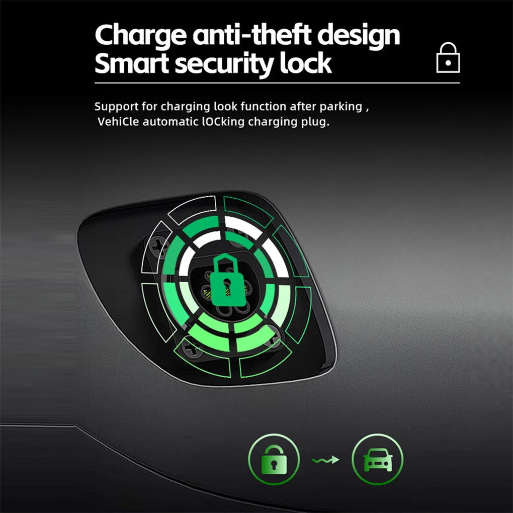 Cavo di ricarica EV da 5 m 13 A Caricatore Ev 3 pin Tipo 2 Spina per caricabatterie rapido per auto per veicoli elettrici UK Argento