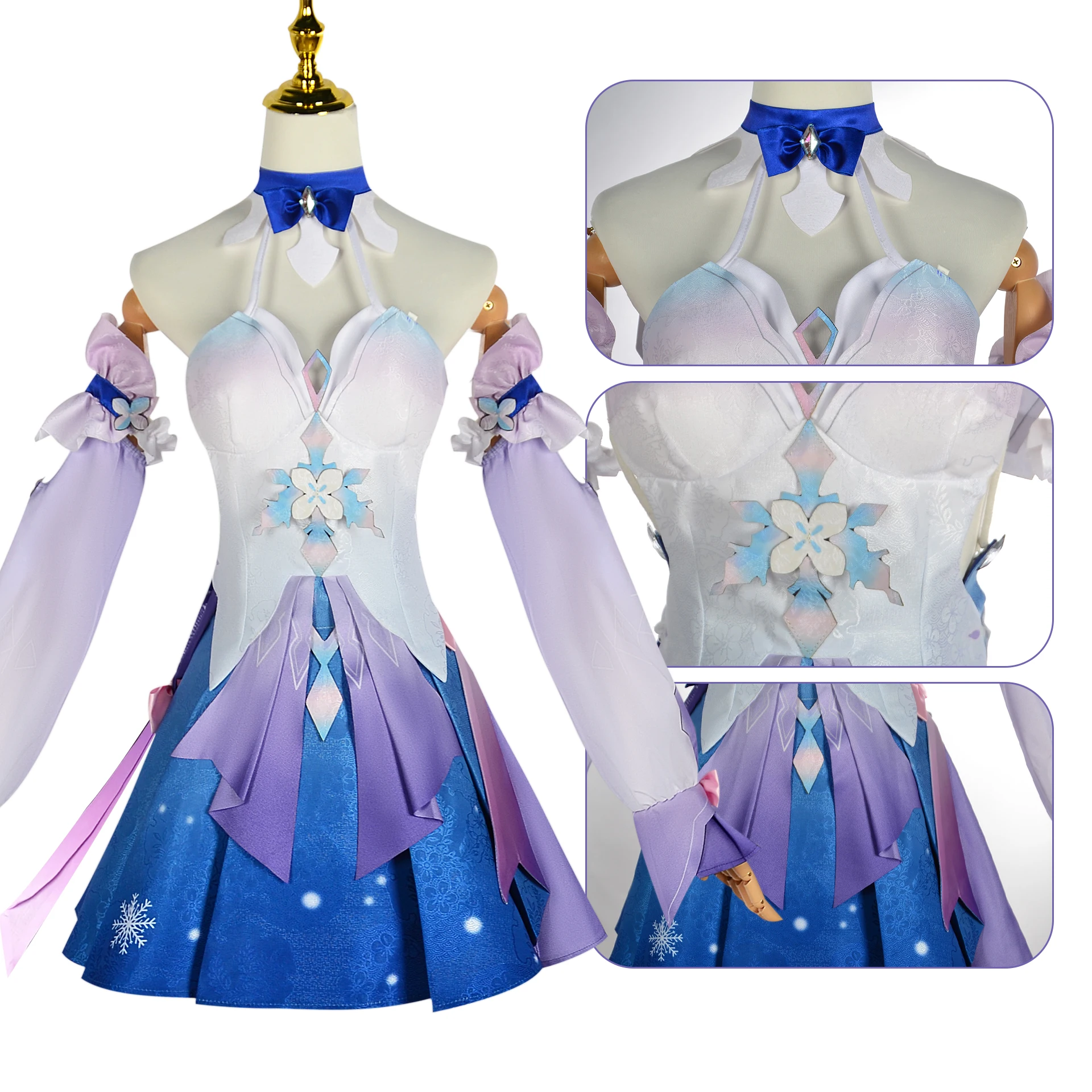 Costume de Cosplay Honkai Star Rail pour Homme, Uniforme de Carnaval, Perruque d'Halloween, Tenues de Jeu Rick, 7 Mars