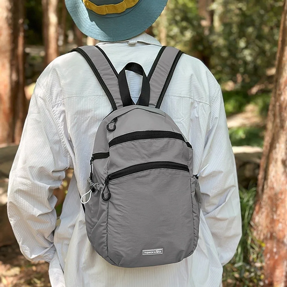 

Large Capacity Travel Backpack Waterproof Foldable College Student Backpack Lightweight Anti-Scratch Students School Bags Man