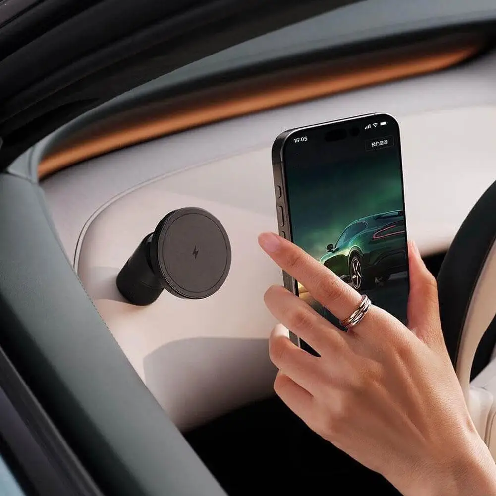 

Car Expand Magnetic Phone Holder For Xiaomi YU7 For XIAOMI YU 7 Yu7 YU7 Car Magnetic Wireless Charging Phone Holder