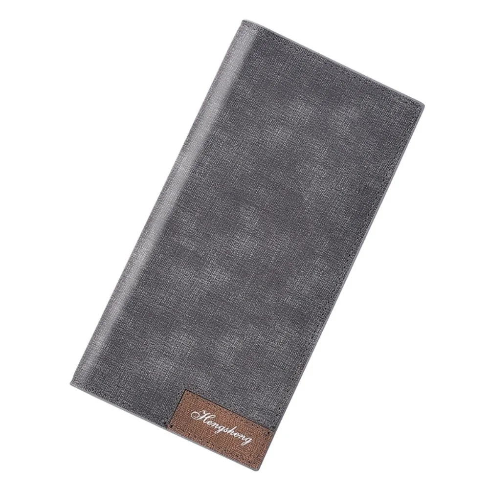 

Elegant Male Long Zipper Wallet Large Capacity Multi Card Slot Business Clutch Bag Anti Theft England Style ID Card Holder Gift