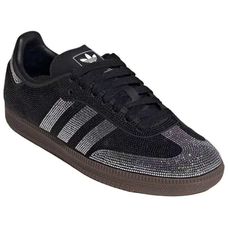 adidas Originals SAMBA OG Valentine’s Day Limited Edition Comfortable Training Trainers for Women – Black and Silver IH9052