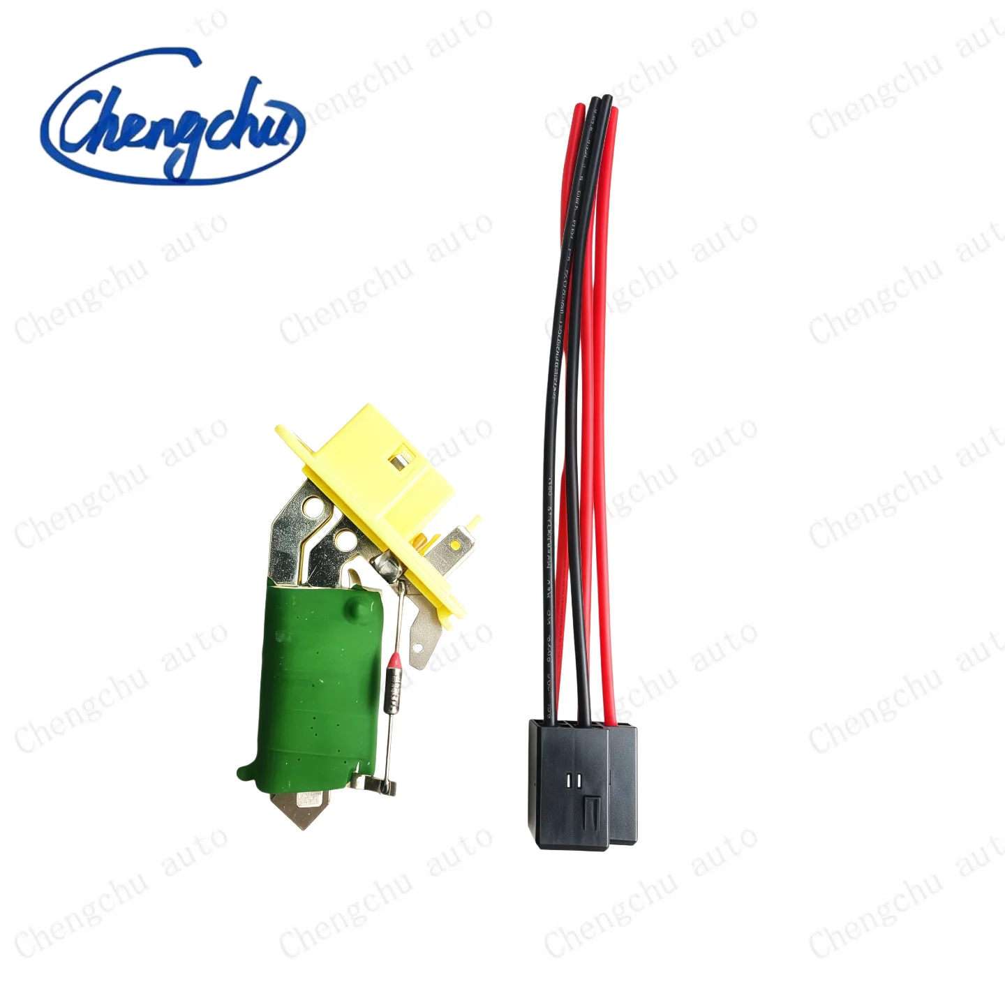 

Fits For Vauxhall Astra Calibra Cavalier Vectra Saab 90383817 Blower Fan Heater Resistor and Wiring Harness Connector