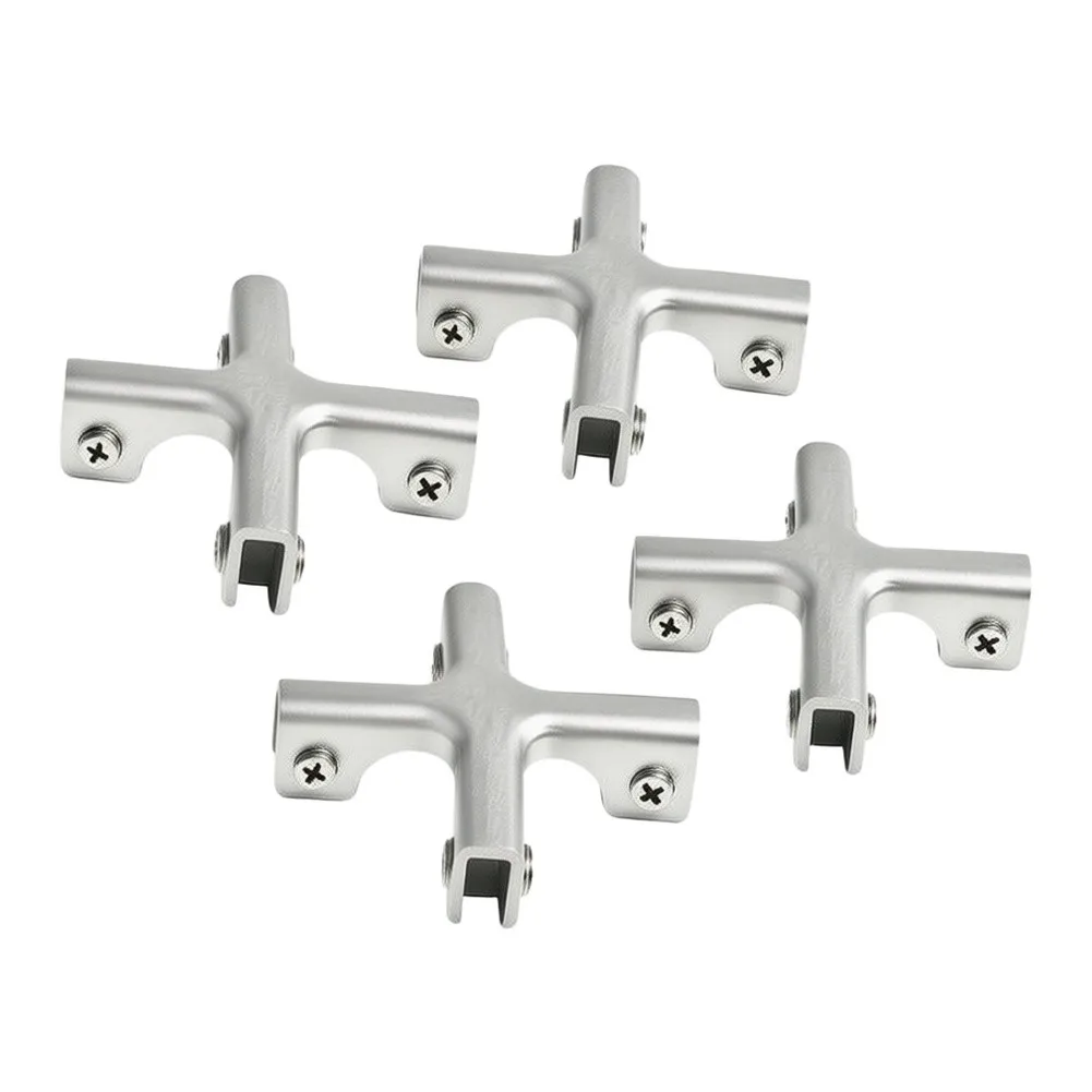 Aluminum Alloy Glass Bracket Intended for Panel Linking Applications Where For 4mm to 8mm Thickness Glass or Is Employed