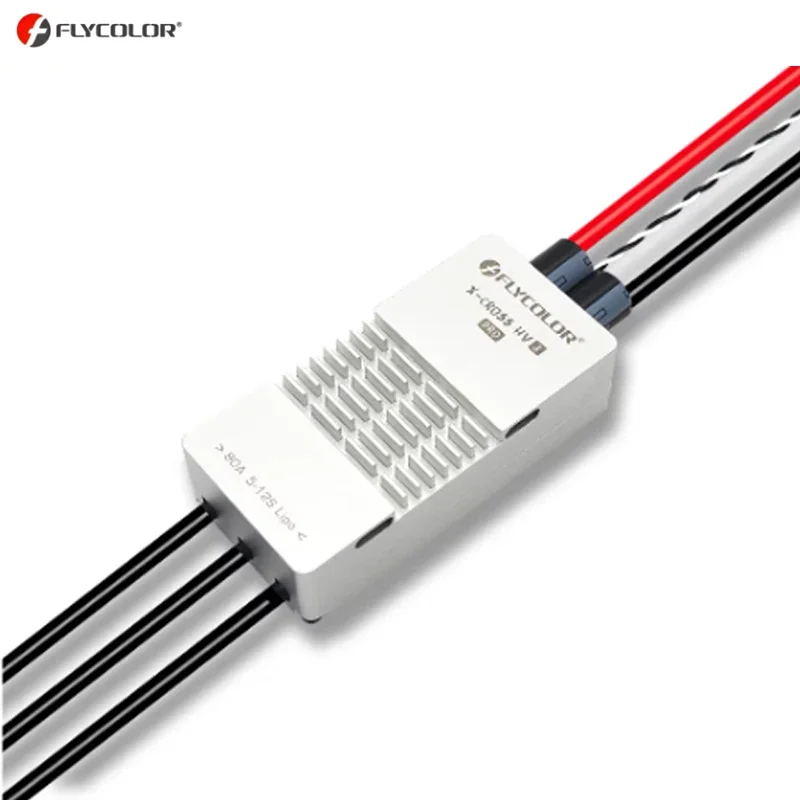 Flycolor X-CROSS HV 3 PRO 80A 200A ESC 5-12S BLHeli-32 Dshot Proshot 64MHz ARM contrôleur de vitesse 32 bits pour Drone de course RC FPV