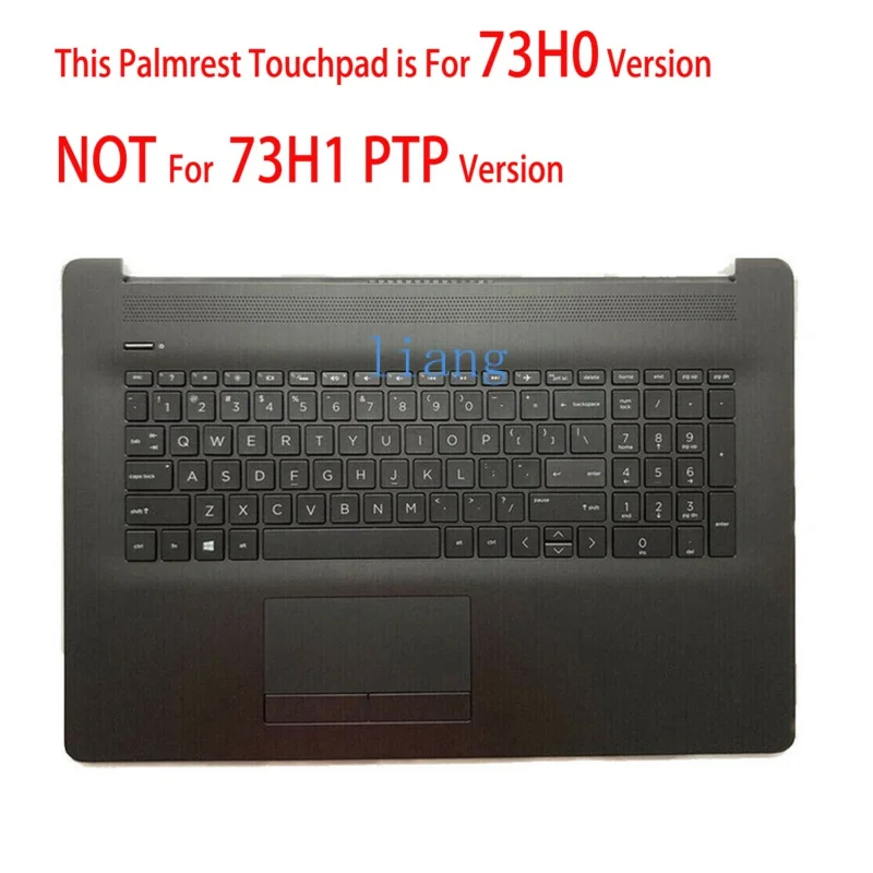 New For HP 17BY 17-BY 17-CA Palmrest W/ Backlit Keyboard & Touchpad L48409-001