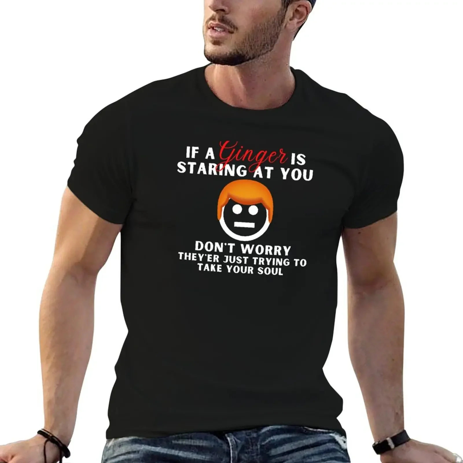 

Ginger Stare T-Shirt vintage vintage t shirts anime shirts men