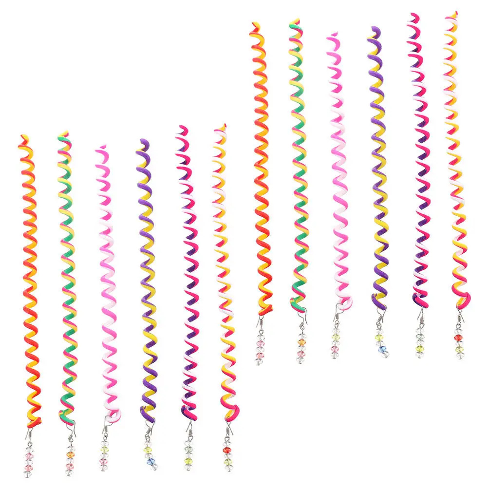 12 Pcs Hair Clips for Girls Braid Braiding Supplies Kit Child Accessories " Tools"
