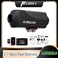 Hcalory 5-8KW Car Heater Diesel Air Heater 12V 24V LCD Switch Remote Control Truck Boat Bus RV Trailer Air Parking Heate