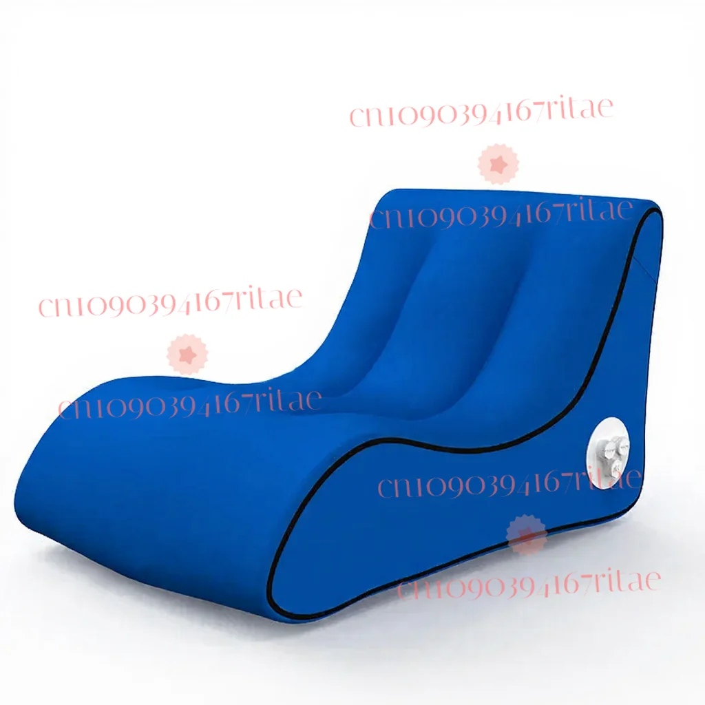 Sofá Inflable Automático Individual, Colchones de Aire para Camping, Cama Portátil, Cómoda