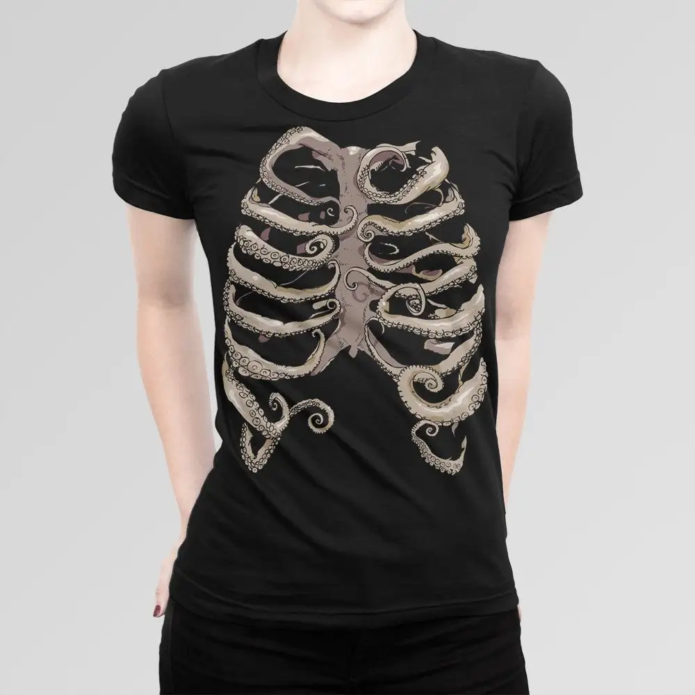 Ribs Octopus Tentacles T Shirt Sizes Dmm 021