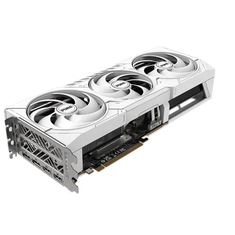 RADEON RX9070 XT 16G OC PURE Polar Desktop-Gaming-Grafikkarte
