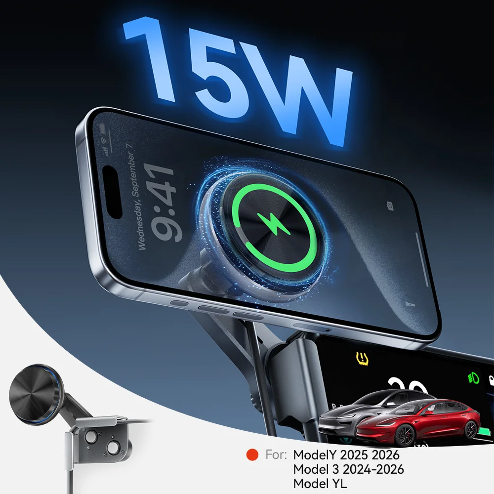 테슬라 모델 Y 주니퍼 3 하이랜드 자동차 휴대폰 거치대 차량 15W MagSafe 무선 충전기 내부 액세서리 2025 테슬라 모델 Y 주니퍼 액세서리 차량 휴대폰 거치대 차량 휴대폰 거치대 차량 휴대폰 거치대 차량 휴대폰 거치대 전기 자동차 거치대 테슬라 모델 y 주니퍼 2025 테슬라 모델y 주니퍼 악세사리 tesla model 3 테슬라 모델 y 주니퍼 악세사리 테슬라 모델y