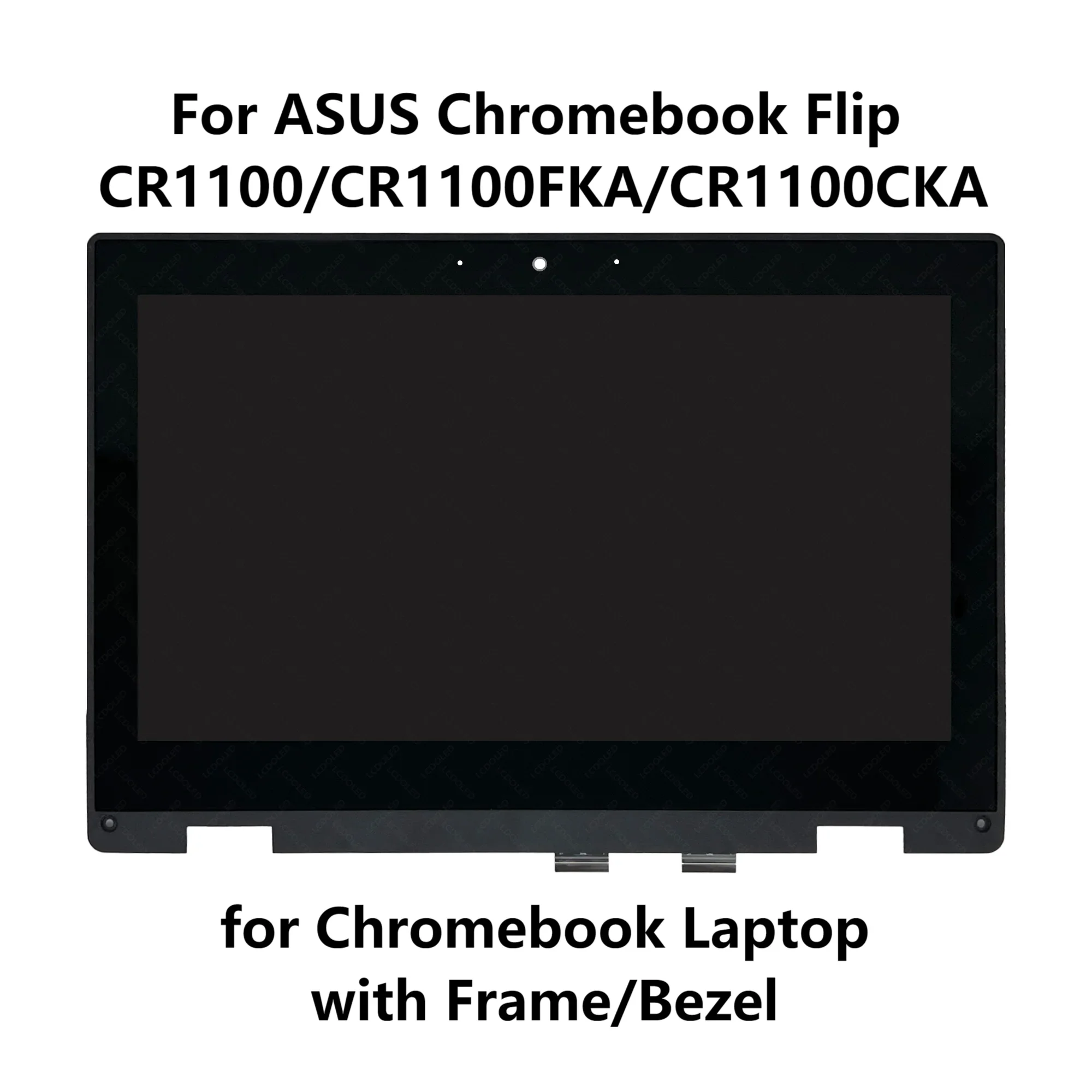 

11.6'' HD IPS LCD Display Touch Screen Matrix Assembly with Frame for ASUS Chromebook Flip CR1100CKA-YZ142 YZ182 1366X768 30Pins
