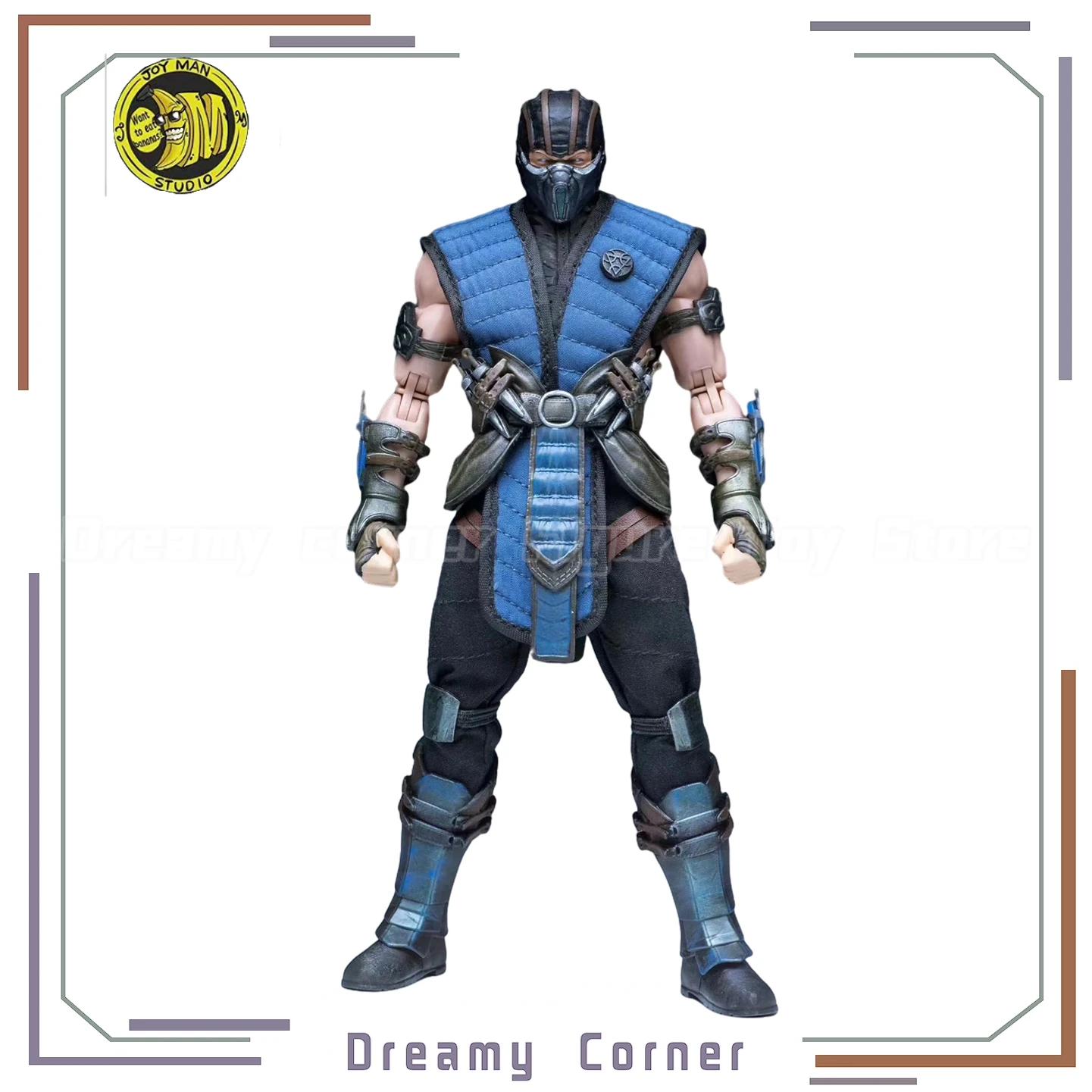 

【In Stock】Original JM TOYS ZK001 Mortal Kombat Absolute Zero Extreme Cold 1/12 Action Figure Model Ornaments