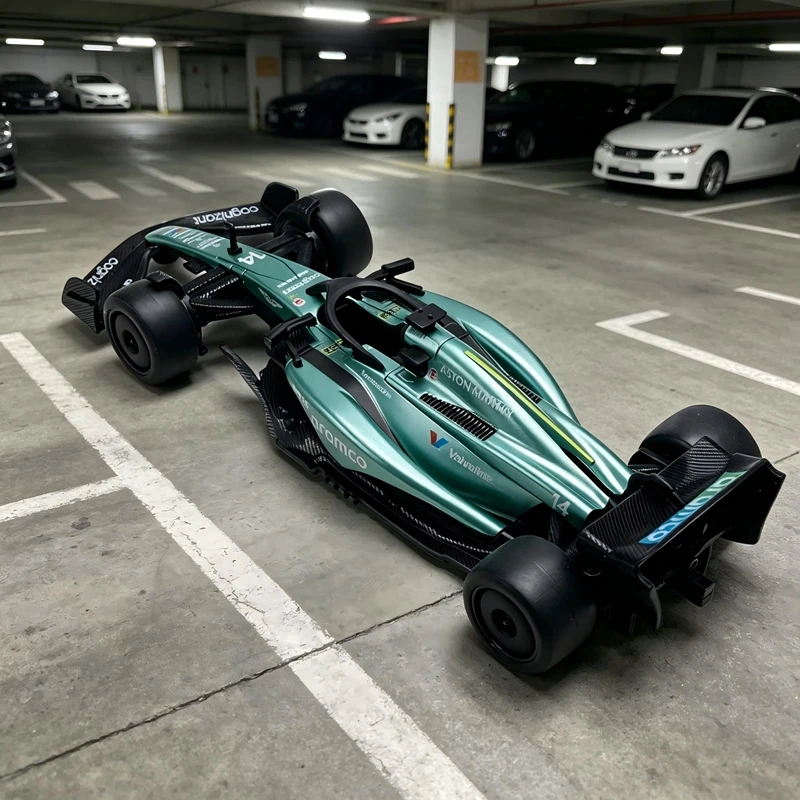 

Симулятор гонок Формулы-1 Aston Martin в масштабе 1:32 # Модель автомобиля из сплава 1:14, Формула-1, раллийный гоночный автомобиль, настольное украшение, богатые детали