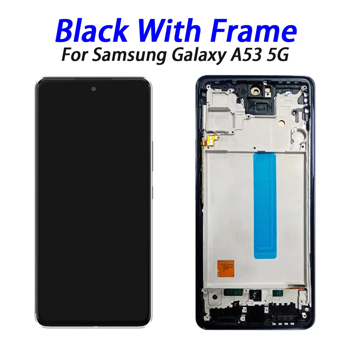 A53 LCD For Samsung A53 5G A536B A536U LCD Display Touch Screen With frame Digitizer Assembly Replacement,for A53 LCD Replace