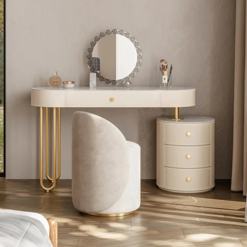 

Nordic Stool Vanity Table Minimalist Decor Makeup Desk Dressing Table Modern Desk Luxury Vanitty Tocador Bedroom Furniture