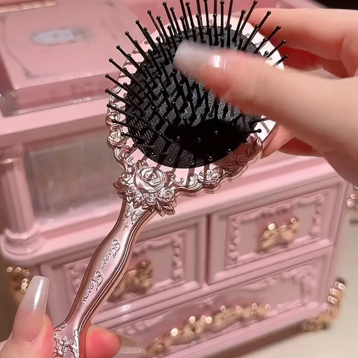 Flower Knows Midsummer Fairytales Make-up-Pinsel für Augen und Gesicht, vermischender veganer Pinsel für Foundation-Lidschatten