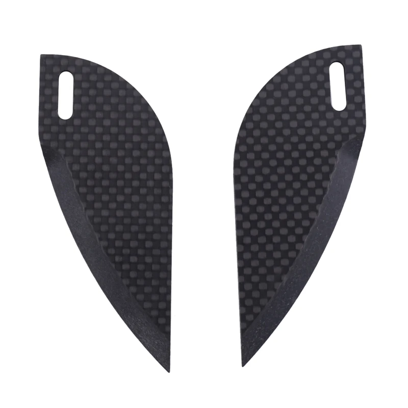 Carbon Fiber Turn Fins Turn Fin 82Mm Für Elektrische/Nitro Power Fernbedienung Boote Teile