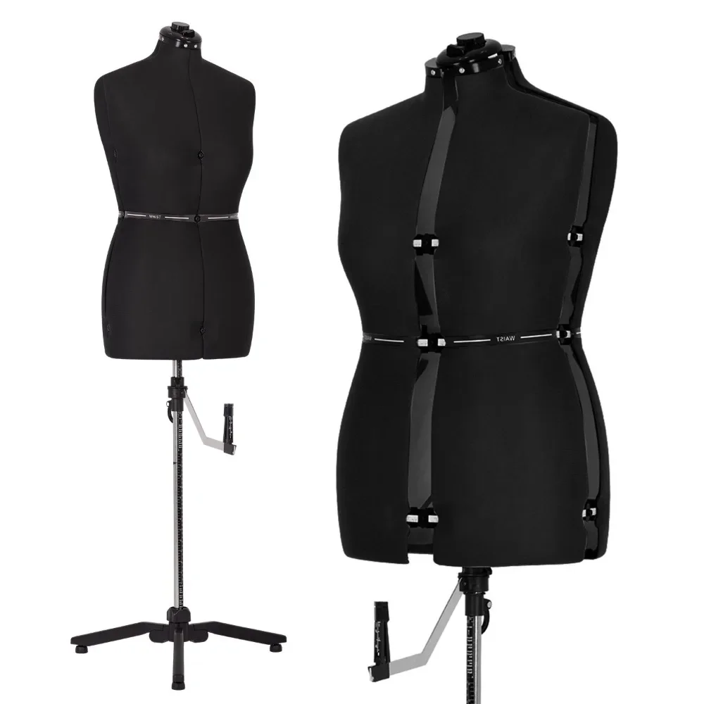 

Женский регулируемый манекен-торс для демонстрации одежды, размер M