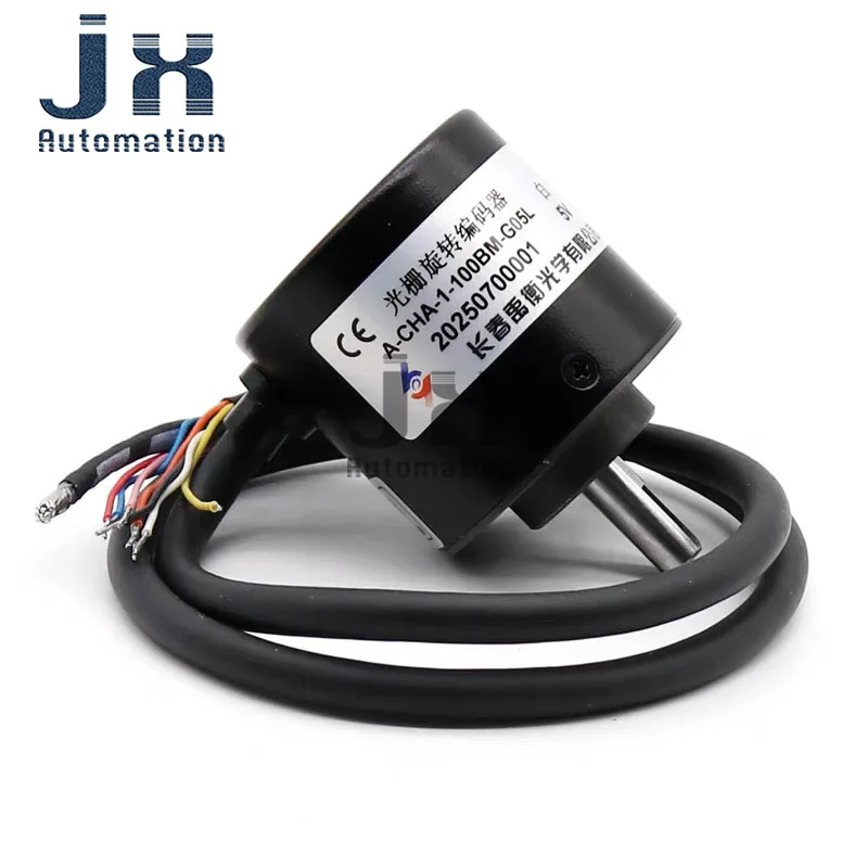 

Original Changchun YUHENG A-CHA-1-100BM-G05L Photoelectric Sensor Solid shaft Incremental Grating Rotary Encoder for Industrial