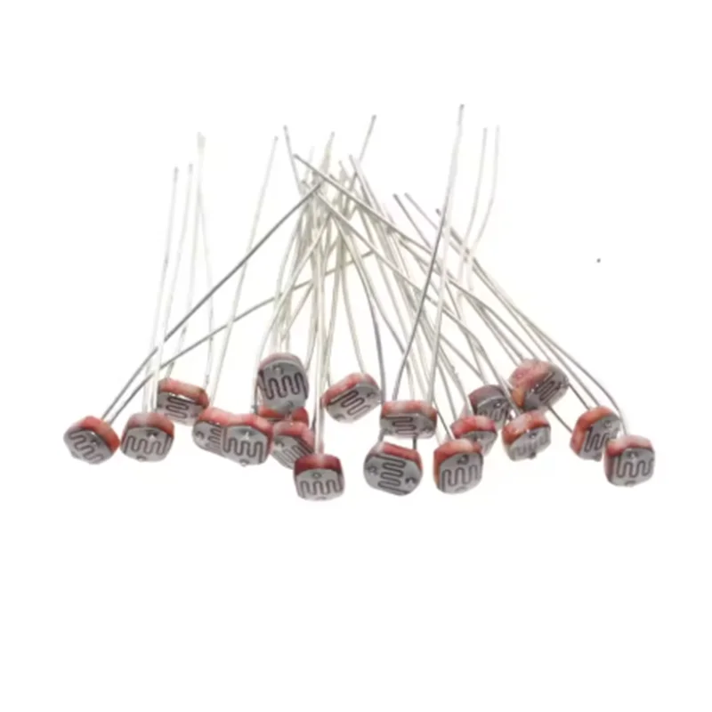 10 個 LDR 写真感光抵抗器光電フォトレジスタ 5528 GL5528 5537 5506 5516 5539 Arduino の DIY