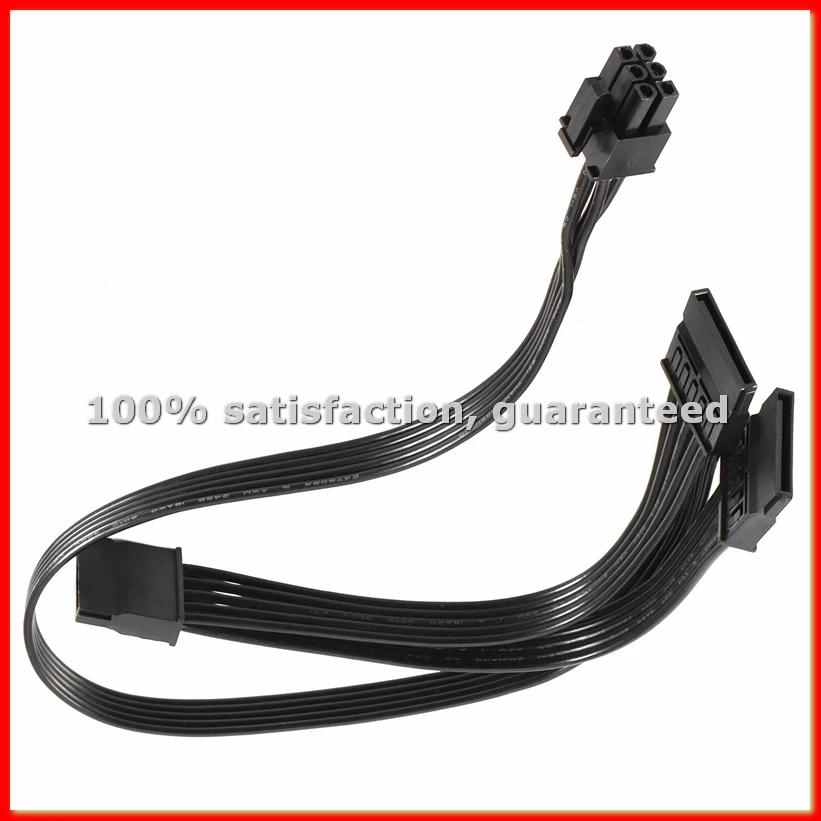 2Pcs 6 Pin To 3X Sa…