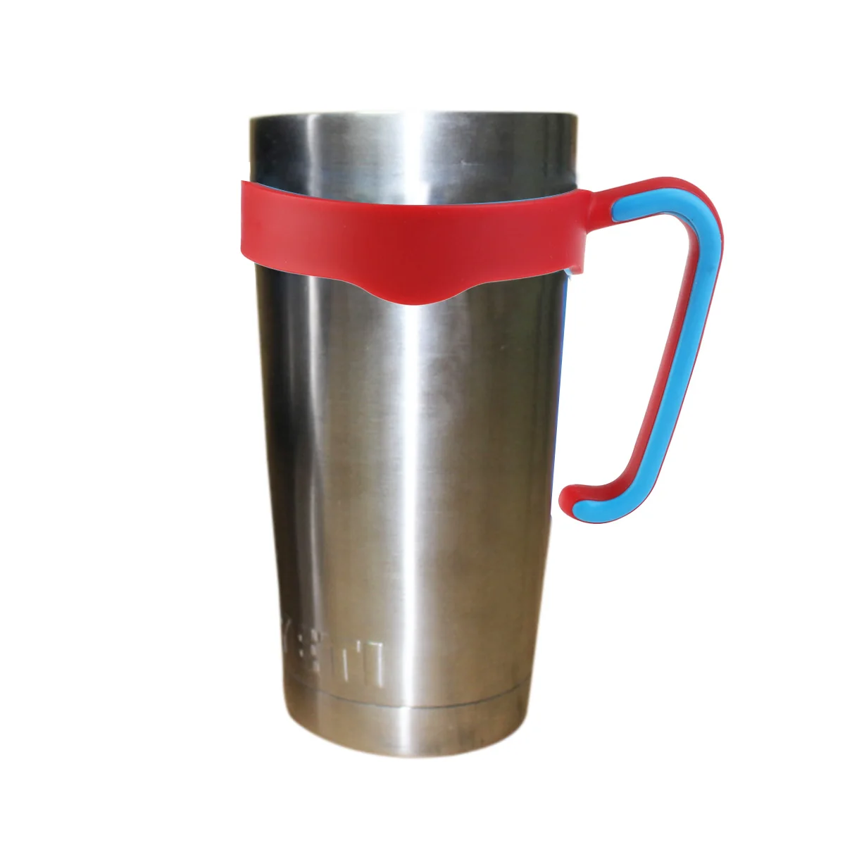 

1pcs Thermal Mug Handle 20 Oz Tumbler Cup Red Rigid Grip For Car Cup Holder Portable Drink Accessory Kitchen Barware Tool